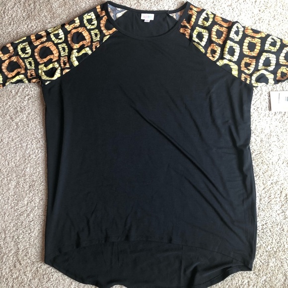LuLaRoe Tops - Lularoe Irma Halloween Vampire teeth tunic short sleeve shirt top orange black